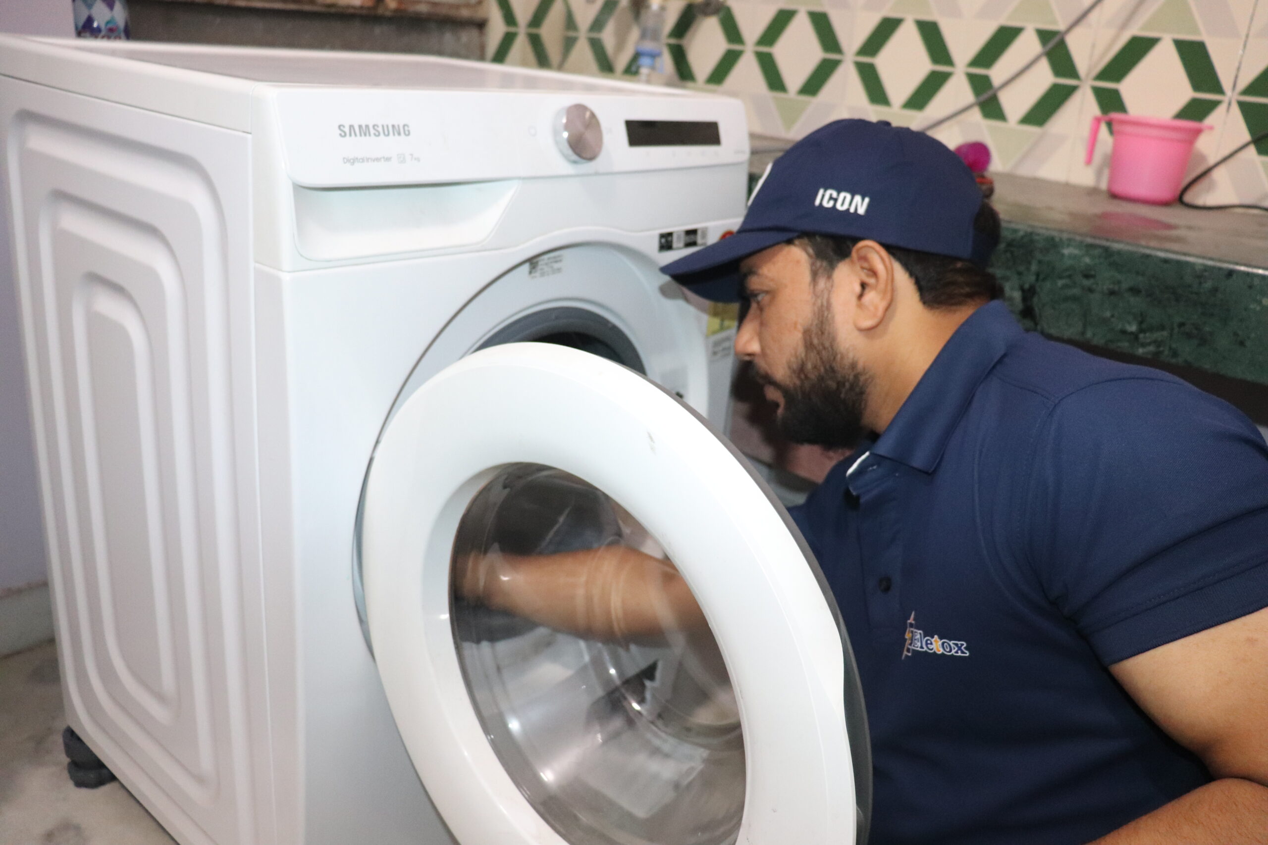 Fully automatic Echeel (front load) Service Charge